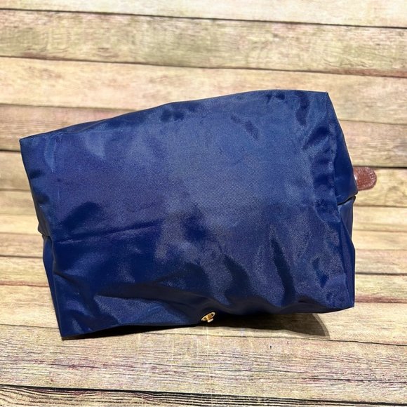 Longchamp Le Pliage Small Blue Tote - Picture 11 of 11